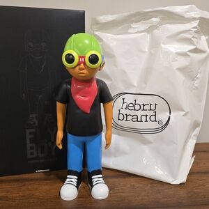 Flyboy Art Figure - Green, Black, Blue, Red, Orange